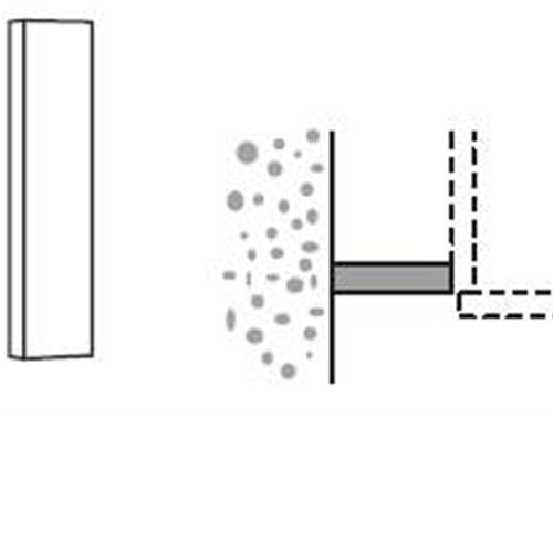 Opvulstrook / passtrook 91 tussen kast en muur max. 20 cm breed (OSL2091)