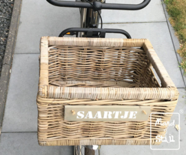 Fietsmand strak (42x32x24cm)