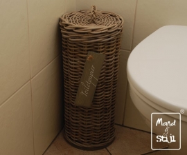 Rotan toiletrolhouder (25x50cm)