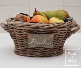 Fruitmandje met hengsels (35x24x15cm)