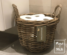 Mandje voor toiletpapier (30x30x26cm)