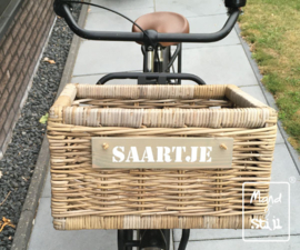 Fietsmand strak (42x32x24cm)