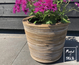 Plantenpot stripe (38x36cm)