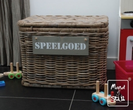 speelgoedmand/doos met | | Mand & Stijl