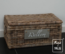 Strakke opbergkoffer middel (70x38x30cm)