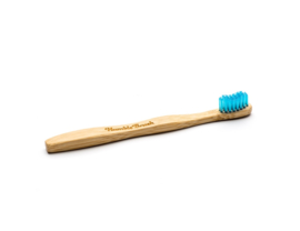 Humblebrush bamboe kindertandenborstel blauw