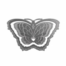 Cupid paperclip bladwijzer metaal in de vorm van een vlinder