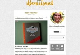 Biobudget boek - Ikbenirisniet.nl oktober 2014