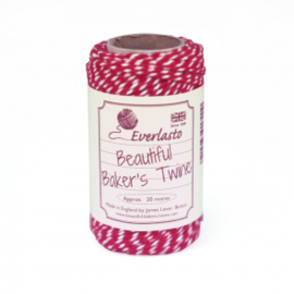 Katoenen baker's twine rood/wit