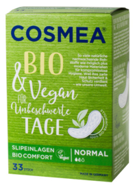 Biologische, vegan inlegkruisjes - Normaal - Cosmea