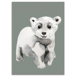 ansichtkaart Polar Bear - Nuukk