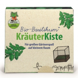 Kruidenkistje Bio-Basilicum - Aries Urban Gardening