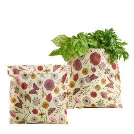 Bees wrap produce bags - set van 2 - VEGAN