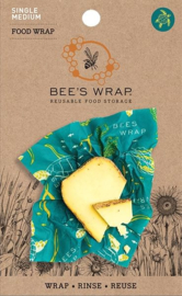 Bee's Wrap bijenwasdoek - medium - div. dessins