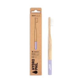 Hydrophil bamboe tandenborstel paars extra soft