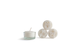 10 rapeseed wax tealights - Forest