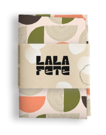Herbruikbare gift wrap - 50 x 50 cm LalaFete div. dessins