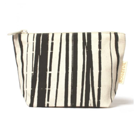 Make-up tasje van biokatoen Wrapping Stripes 18 x 12cm