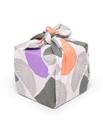 Geschenkdoos met 2 giftwraps van textiel - Geschenk - La la Fete