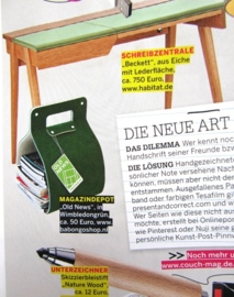 Old News lectuurmand in Couch Magazin 09 2012