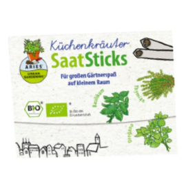 Zaadsticks voor keukenkruiden