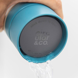 Circular Bottle waterfles div. kleuren gerecycled plastic 600ml