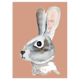 ansichtkaart Bunny - Nuukk