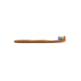 Humblebrush bamboe kindertandenborstel rainbow