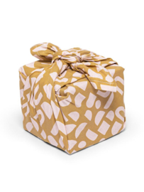 Geschenkdoos met 2 giftwraps van textiel - Verjaardag - La la Fete