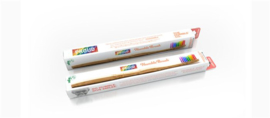 Humblebrush bamboe tandenborstel regenboog