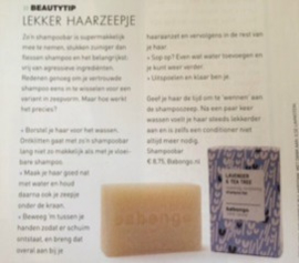 Flair september 2016 - shampoo bar Babongo