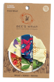 Bee's Wrap bijenwasdoek - 3-pack medium assorted
