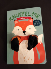 Boekje "knuffel me kleine vos" met zachte knuffel armen