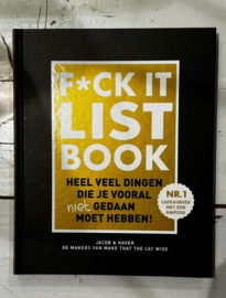 F*ck it list book