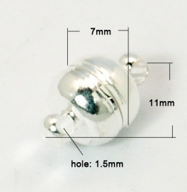 Magneetsluiting 11x7mm