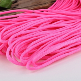 5 meter Paracord  roze