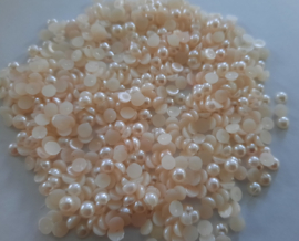 100 Acrylic Cabochons 4mm x 2mm in meerdere kleuren