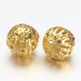 100 x Filigraan kralen 8mm