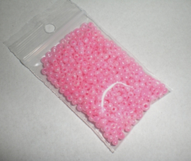 250 gram Rocailles roze 3mm