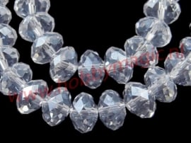 50  Glaskralen 6x4mm nr.01