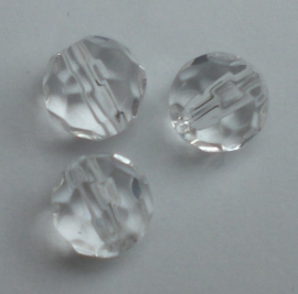 100 Facet glaskralen 6mm