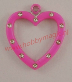 Hanger hart roze