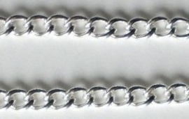 Schakelketting ca 7.5 x 5mm 25 cm