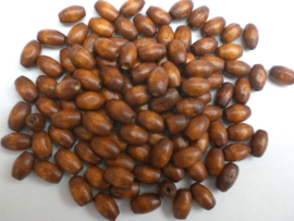 500 x Houten kralen  8x5mm  bruin