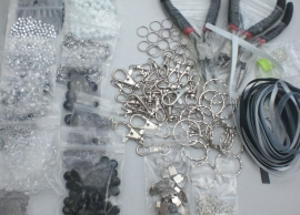 Starterspakket tas/sleutelhangers maken nr.1