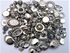 100 metallook kralen spacers en ringen