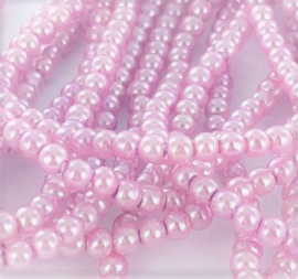 250 x Parels 6mm roze