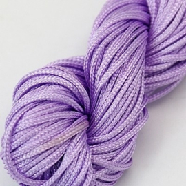 50 meter satijnkoord 2mm 10 verschillende kleuren