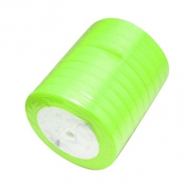 Satijnlint 6mm felgroen