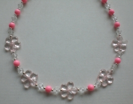 Ketting en armband bloem zelf maken
